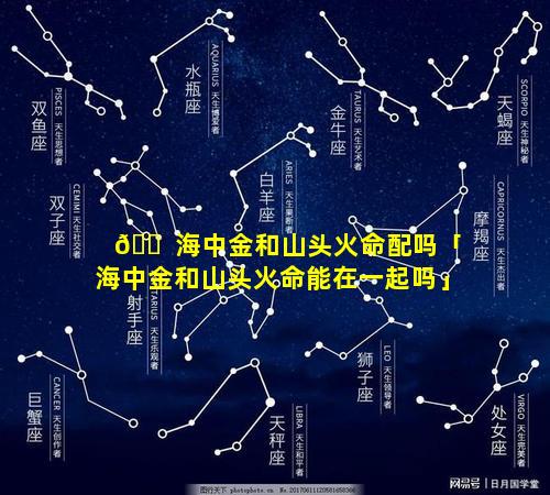 🐠 海中金和山头火命配吗「海中金和山头火命能在一起吗」